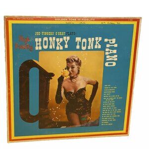 Joe Fingers O'Shay Honky Tonk Piano (Vinyl, 1955) Golden Tone C4009 VG+ LP